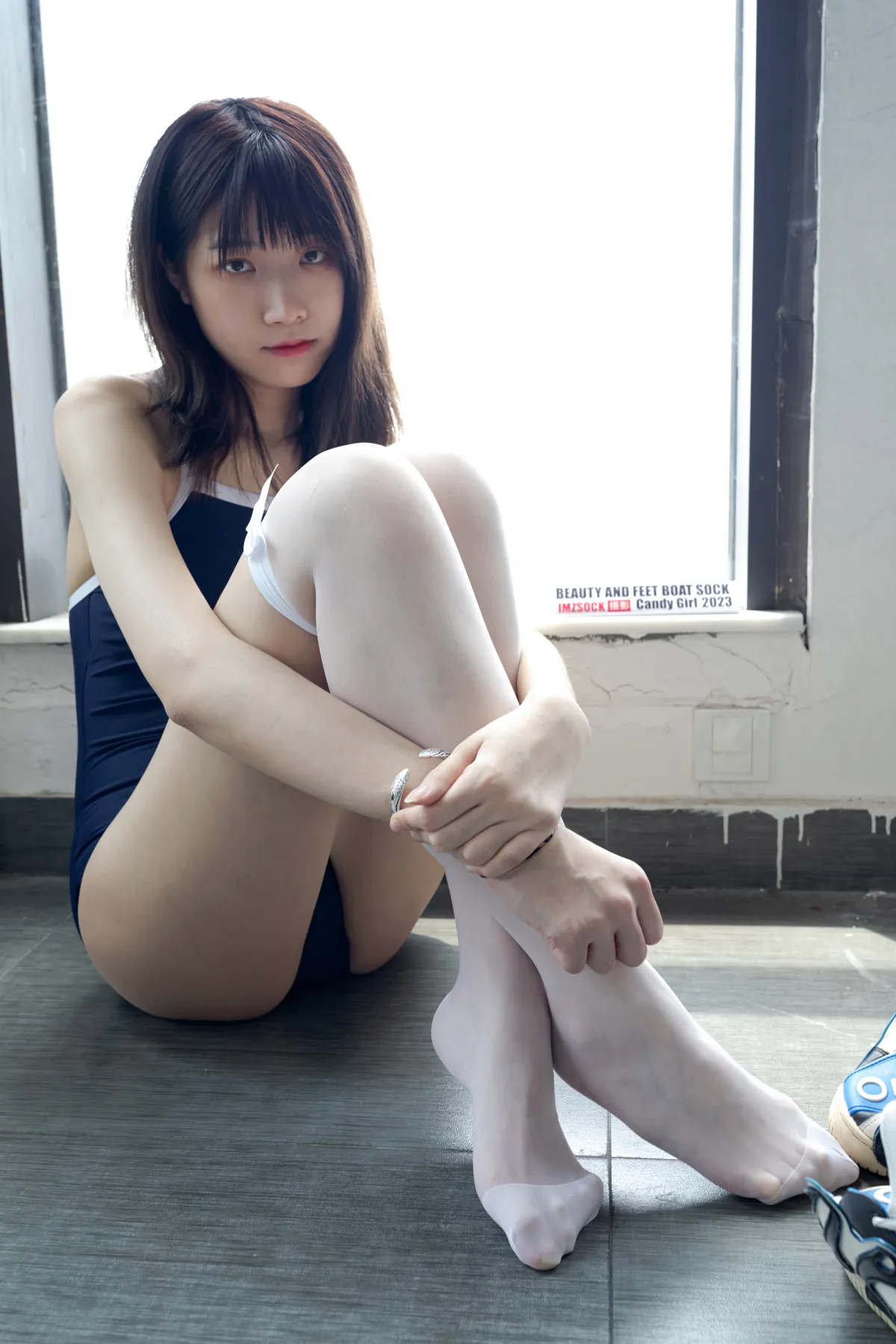 [Mzsock] Love beautiful feet NO.269 sea pepper#[122P]-22