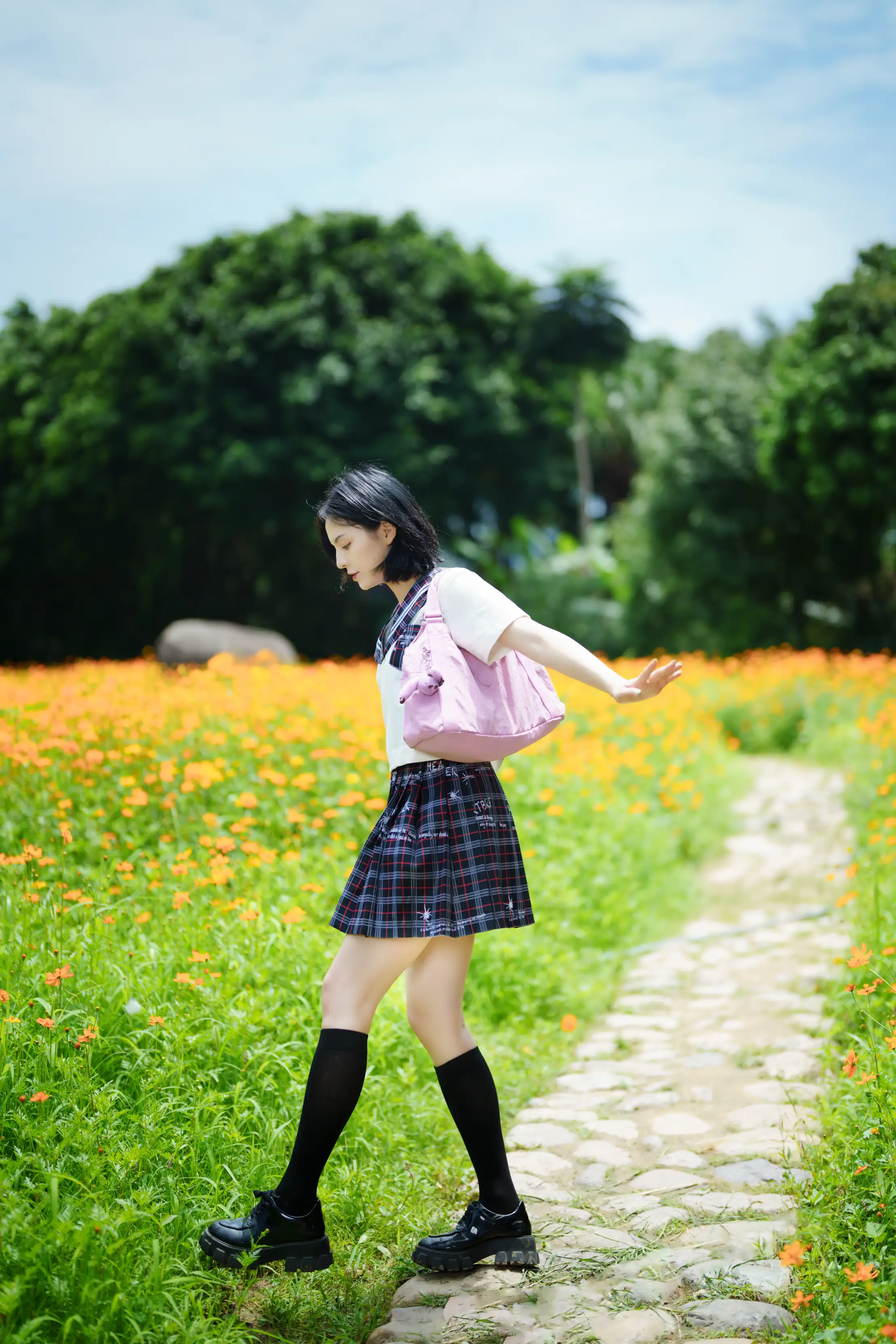 [YITUYU] 2021.11.12 Vol.441 – JK girl in the flower field dudu#[51P]-33